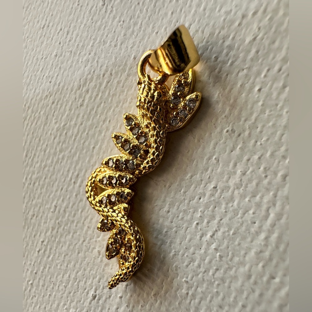 Gold Plated Pendant. NIP